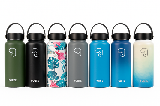 Forte 1L (32oz) Insulated Stainless Steel Water Bottle